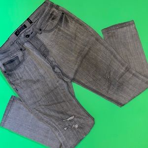 Distressed RUDE Skinny Jeans